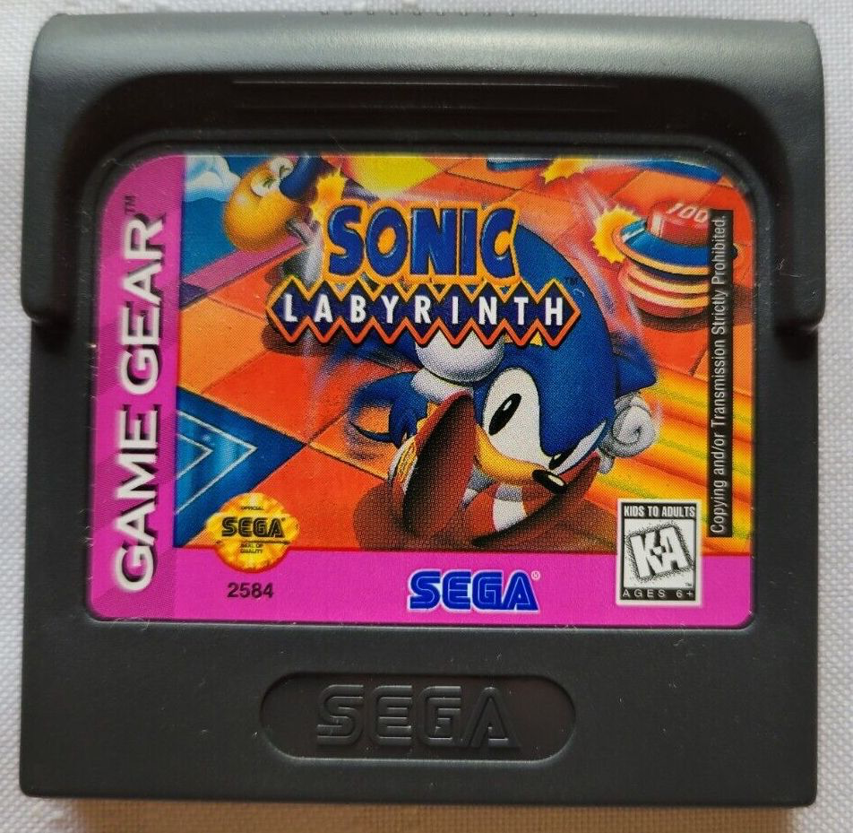 Sonic Labyrinth Used Game Gear Games For Sale Retro Gameshop