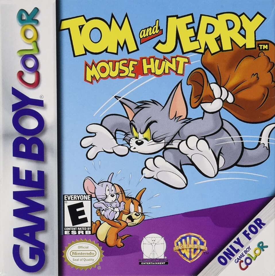 Tom and Jerry Mouse Hunt Used GBC Games For Sale Retro Store