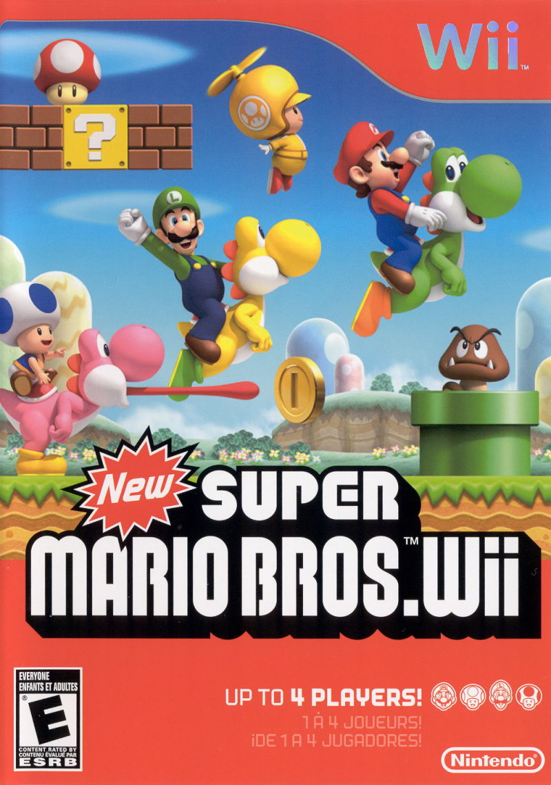 New Super Mario Bros. Wii Used Wii Games For Sale