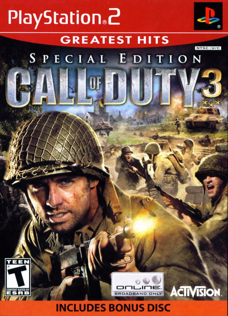 Call of Duty 3 - Special Edition Used PS2 Games For Sale