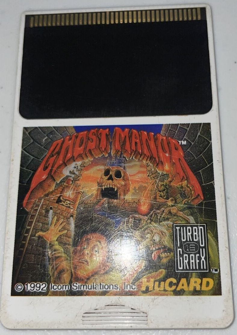 Ghost Manor Turbografx 16 NEC deals