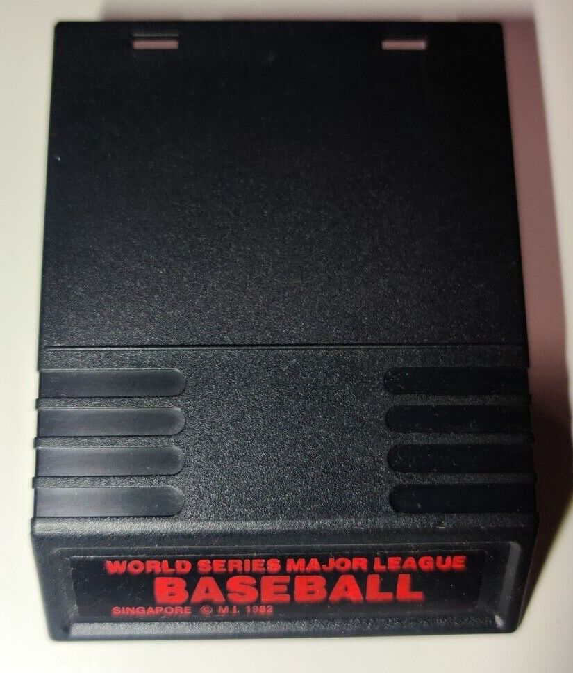 World Series major league baseball for on sale Intellivision