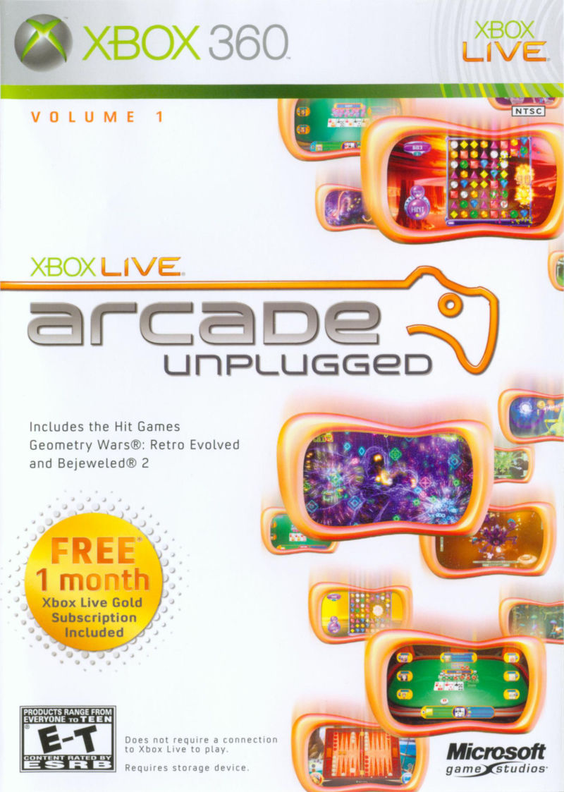 Xbox Live Arcade: Unplugged Volume 1 Retro Video Game Store