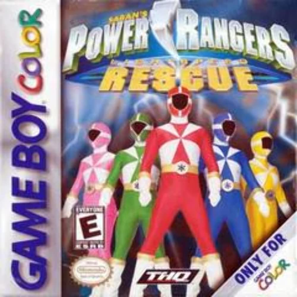 Power Rangers Lightspeed Rescue Used GBC Games For Sale