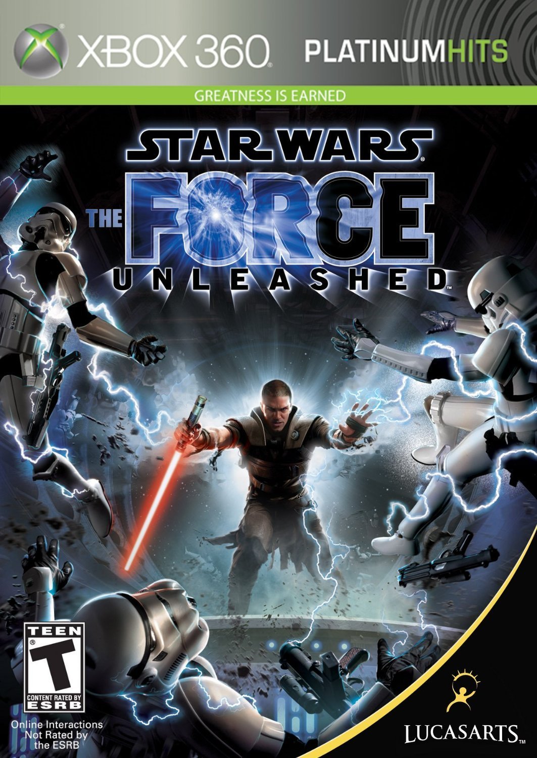 Star Wars: The Force Unleashed - Platinum Hits - Xbox 360