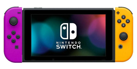 Nintendo Switch Console System | Neon Purple and Neon Orange