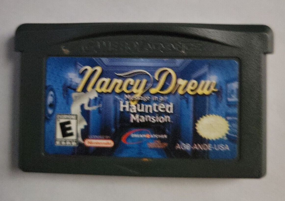 Nancy Drew Message in a Haunted Mansion - GBA