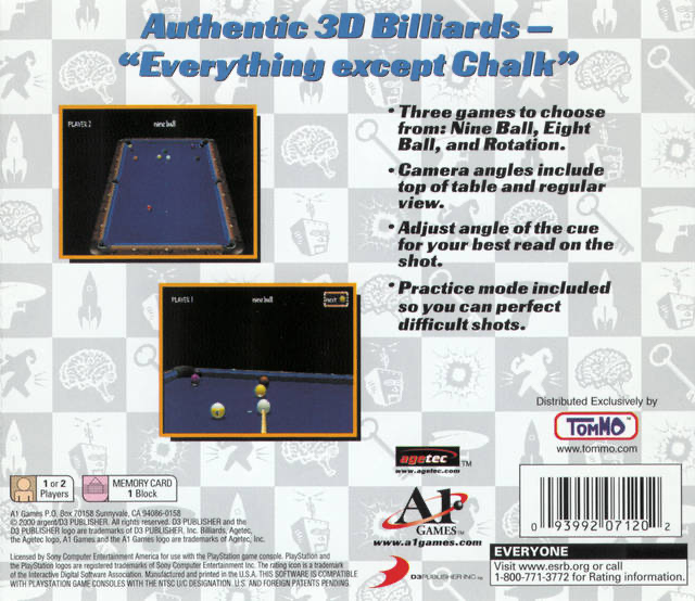 Billiards - PS1