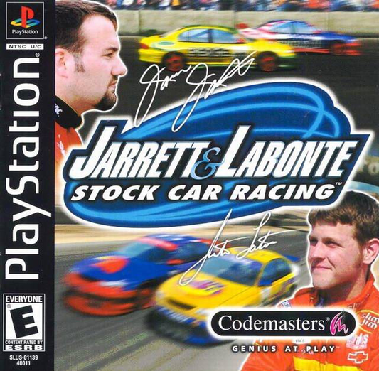 Jarret and Labonte: Stock Car Racing - PS1