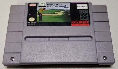 True Golf Classics: Pebble Beach Golf Links - SNES