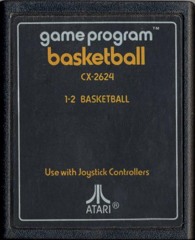 Basketball (Text Label) - Atari 2600