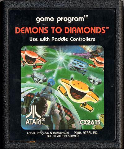 Demons to Diamonds (Picture Label) - Atari 2600