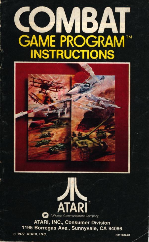 Combat (Text Label) - Atari 2600