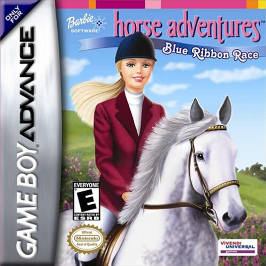 Barbie Software: Horse Adventures - Blue Ribbon Race - GBA