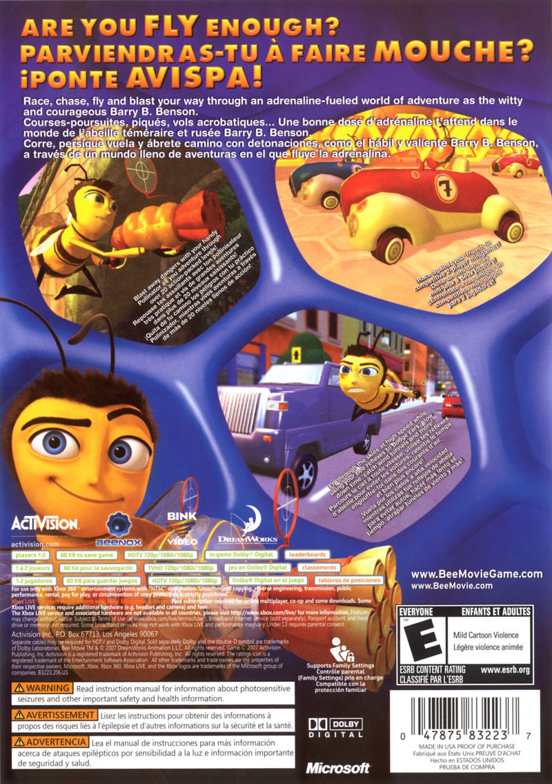 Bee Movie Game - Xbox 360