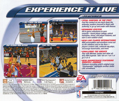 NBA Live 2001 - PS1