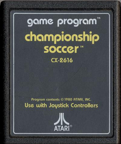 Championship Soccer - Atari 2600