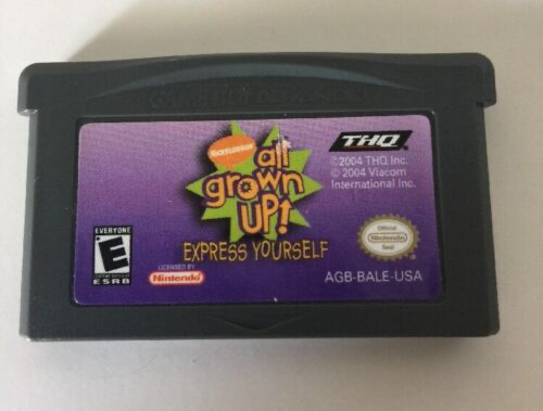 Nickelodeon All Grown Up Express Yourself - GBA