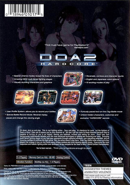 Dead or Alive 2 - PS2