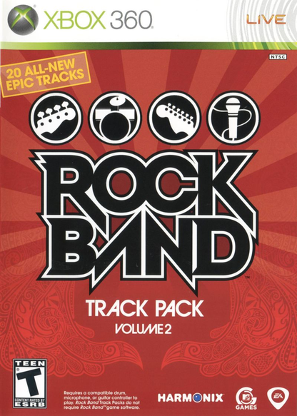 Rock Band Track Pack: Volume 2 - Xbox 360