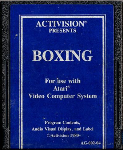 Boxing (Blue Label) - Atari 2600