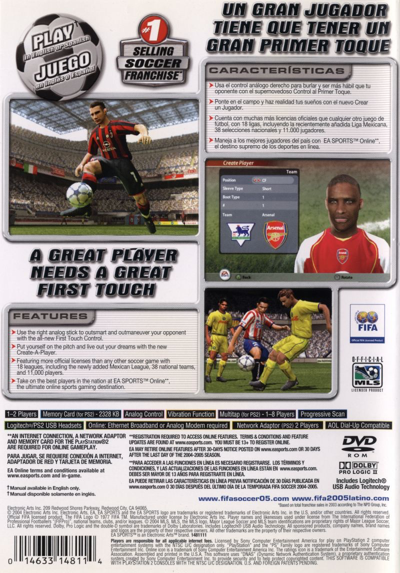 FIFA 2005 - PS2