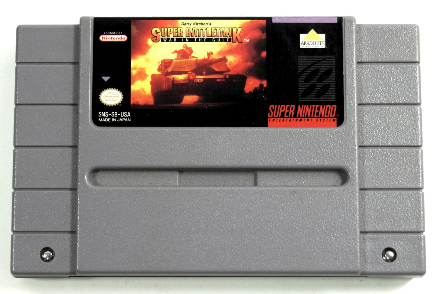 Super Battletank: War in the Gulf - SNES