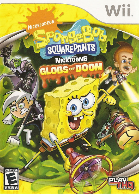 SpongeBob SquarePants Featuring Nicktoons: Globs of Doom - Wii