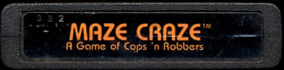 Maze Craze: A Game of Cops and Robbers (Picture Label) - Atari 2600