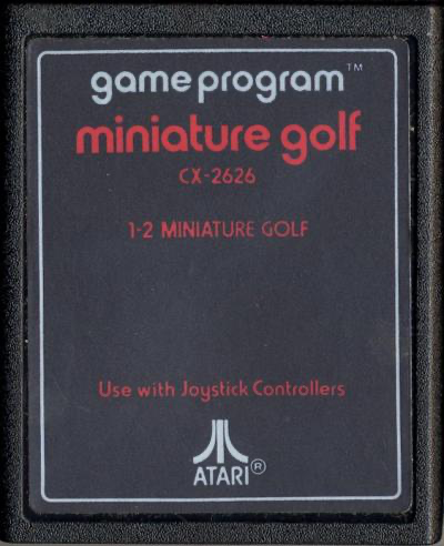 Miniature Golf - Atari 2600