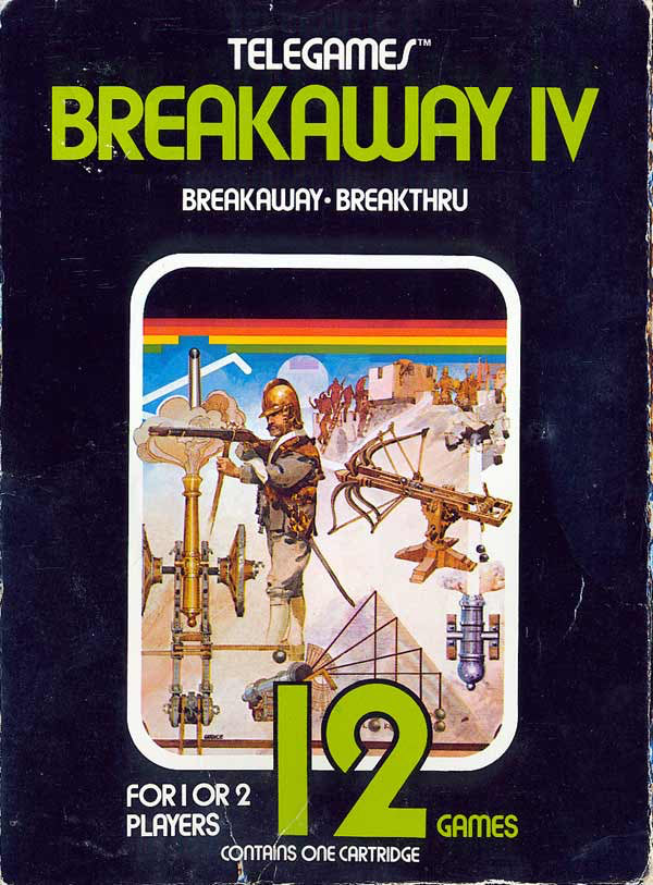 Breakaway IV (Tele-Games) - Atari 2600