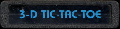 3D Tic-Tac-Toe (Picture Label) - Atari 2600