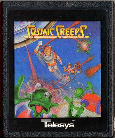 Cosmic Creeps (Telesys Label) - Atari 2600