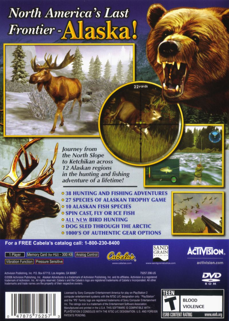 Cabela's Alaskan Adventures - PS2