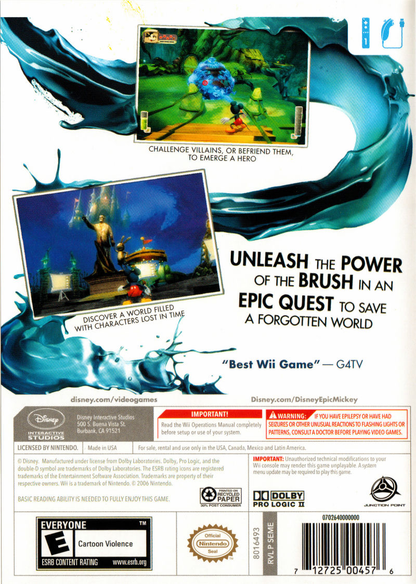 Epic Mickey - Wii