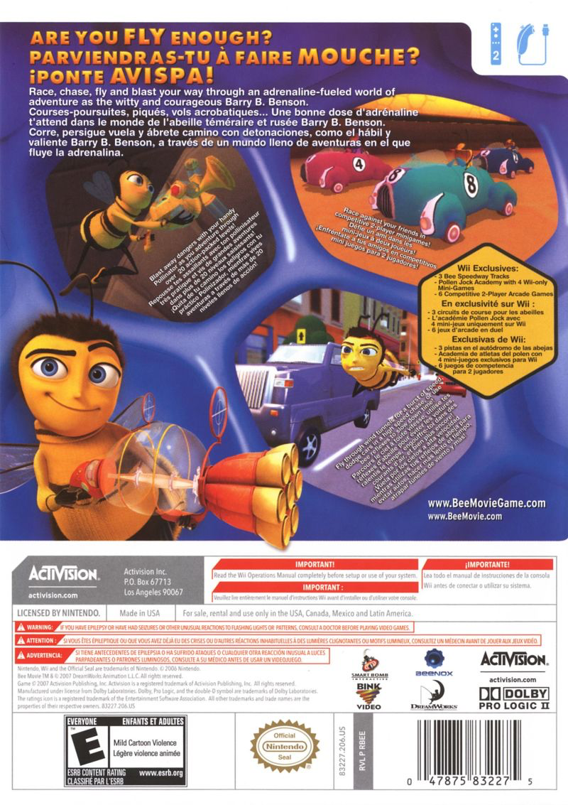 Bee Movie Game, The - Wii