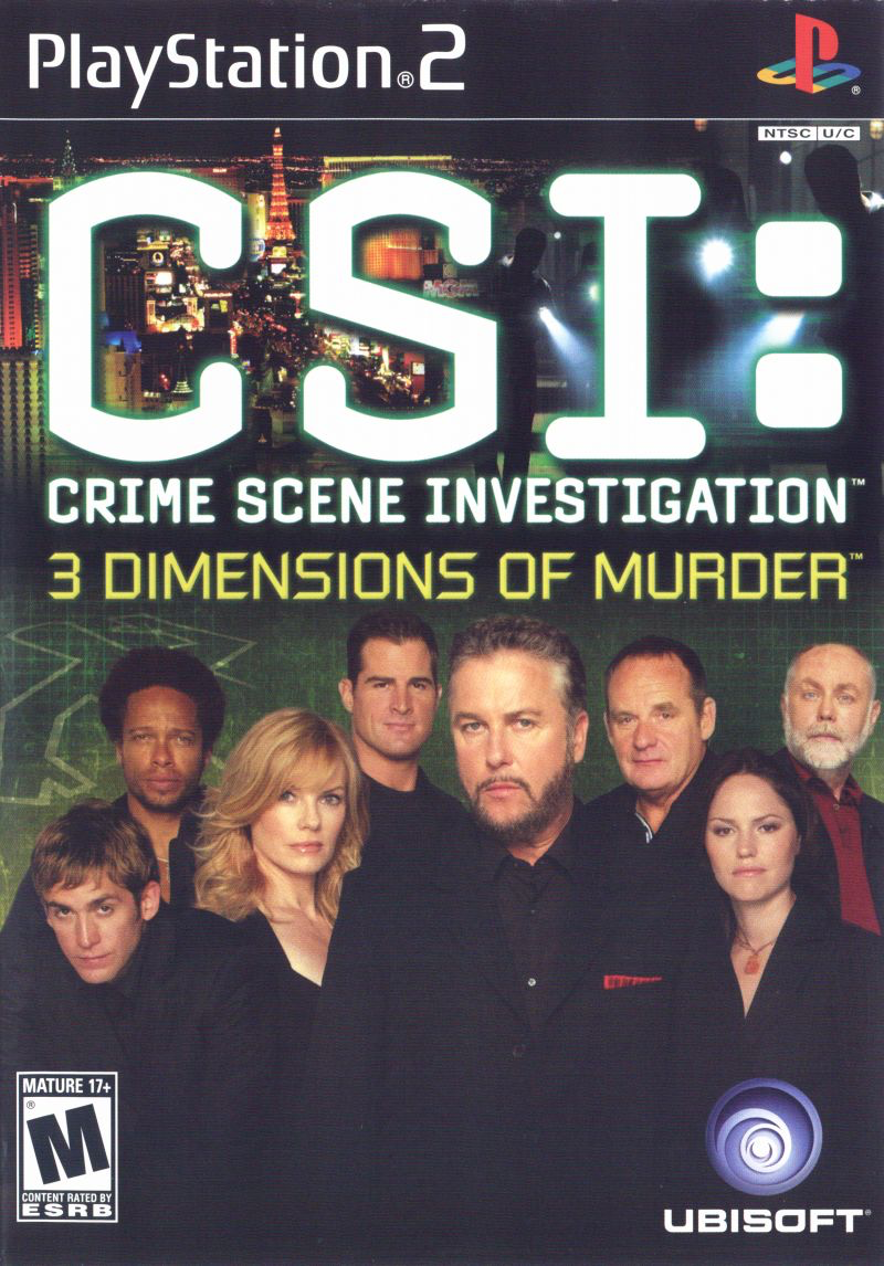 CSI 3 Dimensions of Murder - PS2