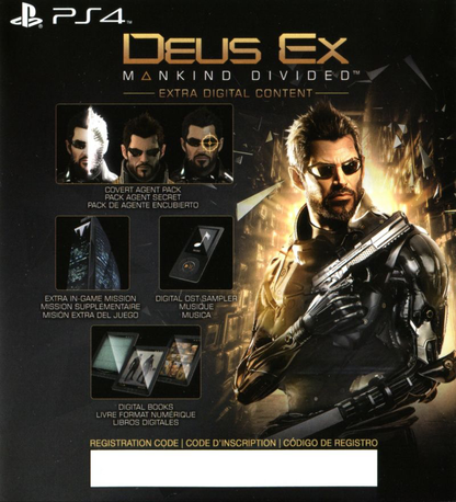 Deus Ex: Mankind Divided - PS4