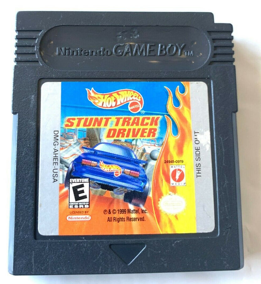 Hot Wheels Stunt Track Driver Used GBC Games For Sale Dial Up Games