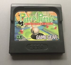 Putt and Putter Miniature Golf - Game Gear