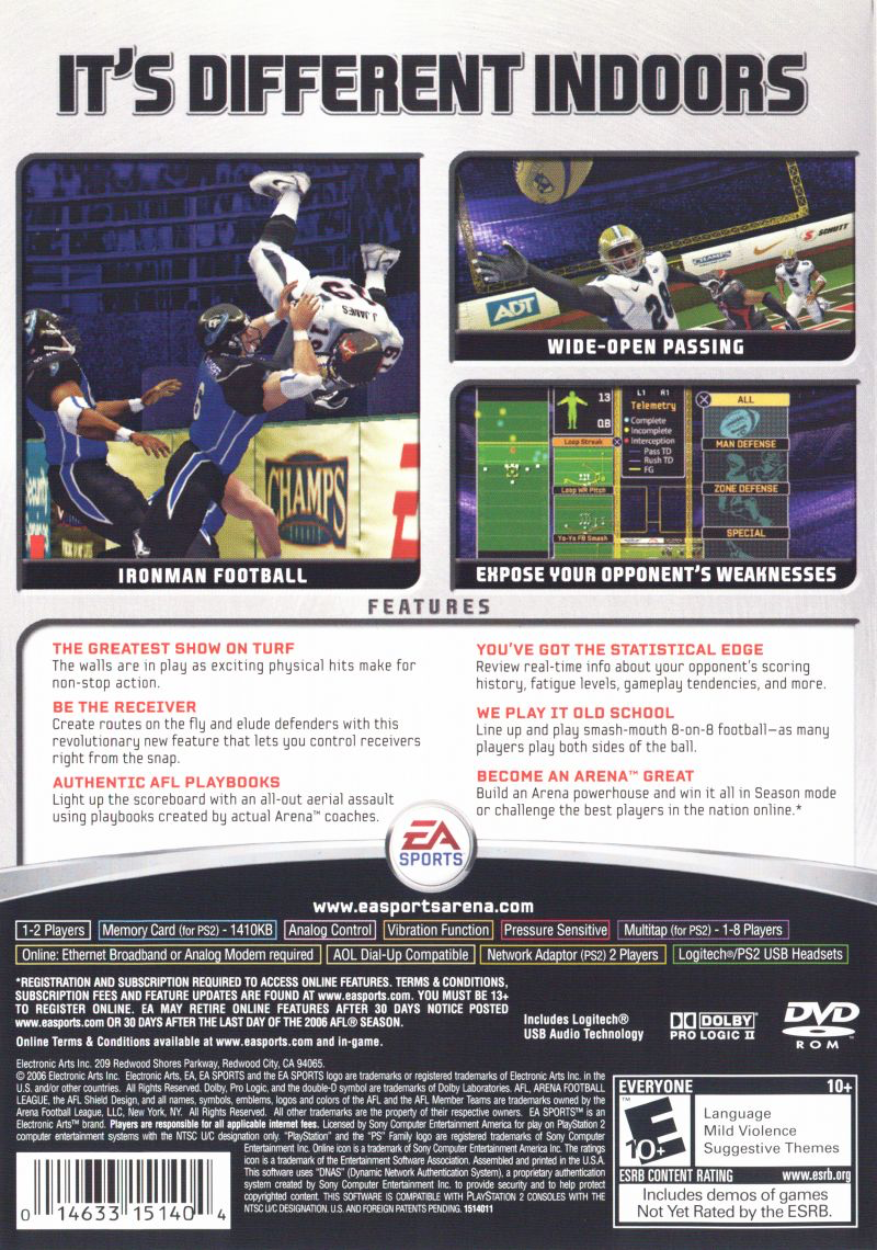 Arena Football - PS2