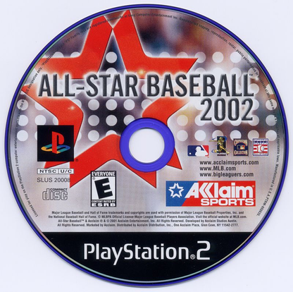 Allstar Baseball 2002 - PS2