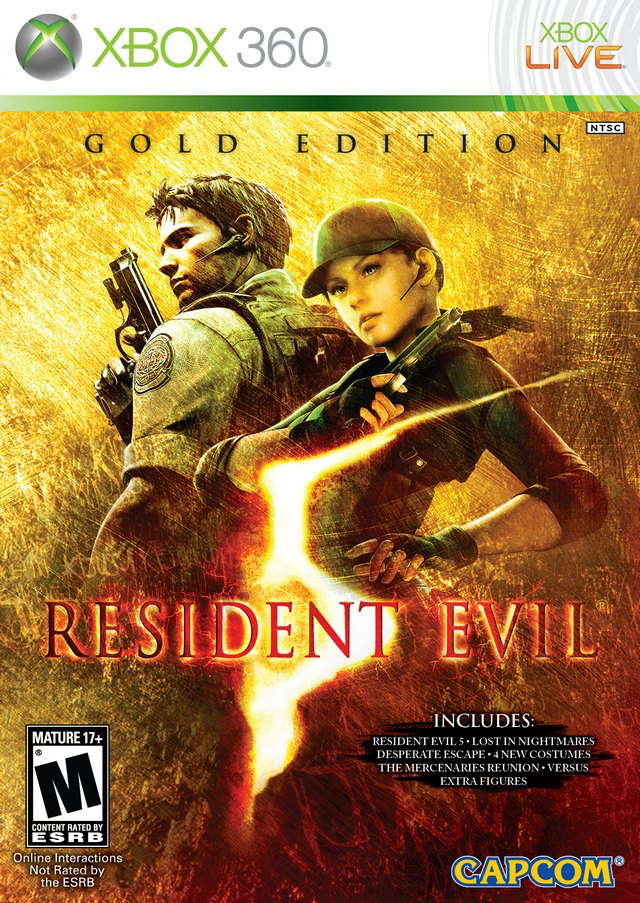 Resident Evil 5 - Gold Edition - Xbox 360