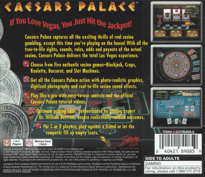 Caesar's Palace - PS1