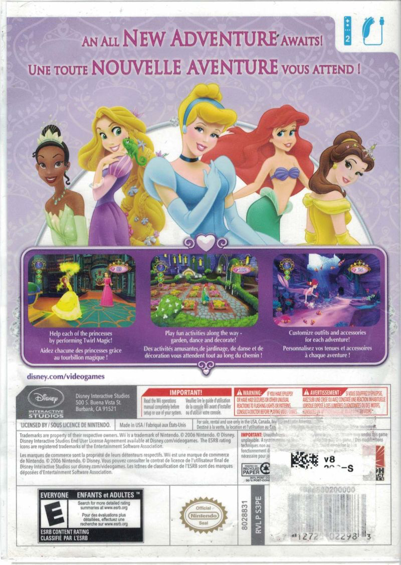 Disney Princess: My Fairytale Adventure - Wii