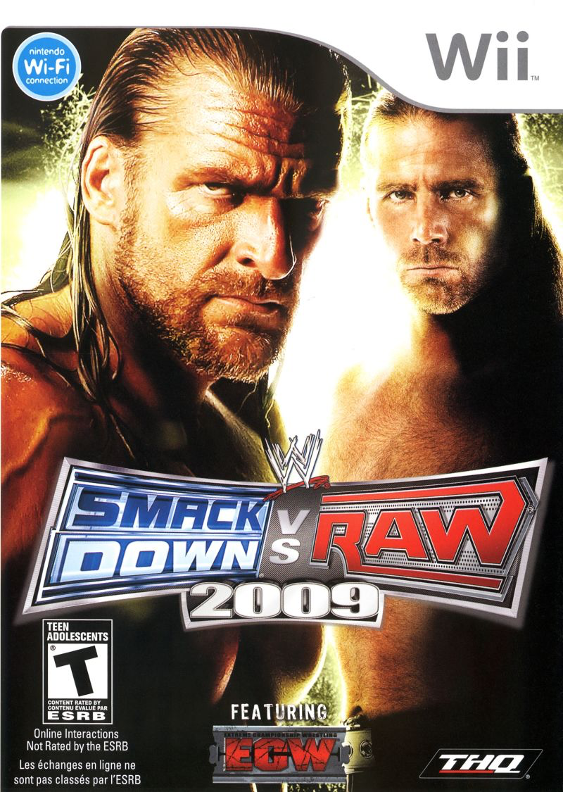 WWE Smackdown vs Raw 2009 - Wii