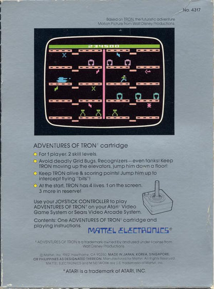 Adventures of Tron (White Label) - Atari 2600