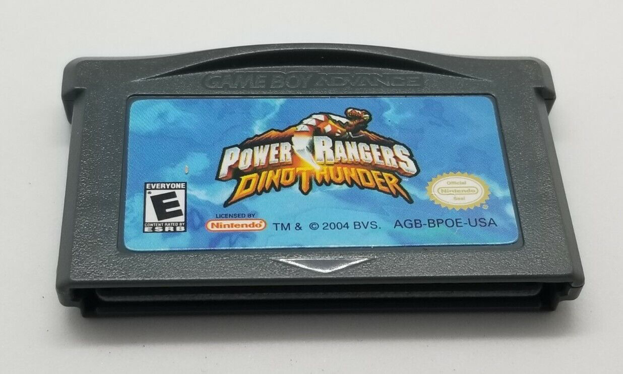 Power Rangers Dino Thunder Used GBA Games For Sale