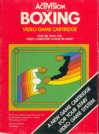 Boxing (Blue Label) - Atari 2600