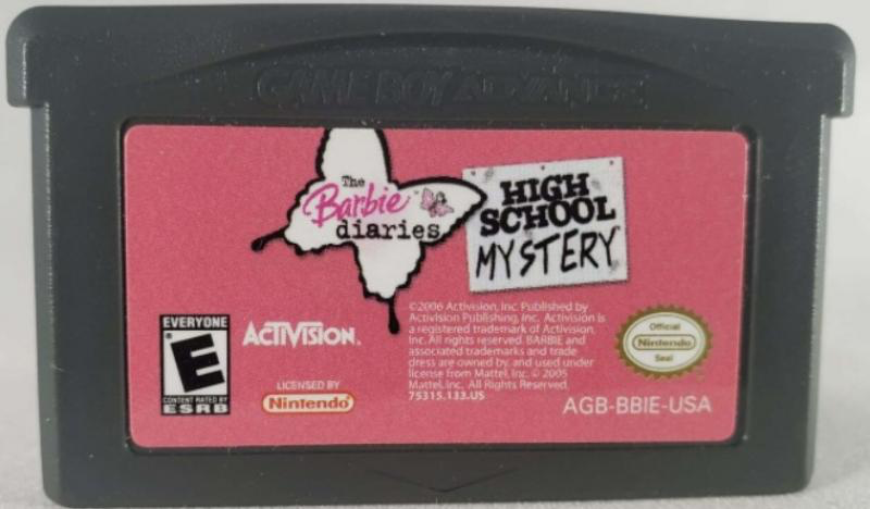 Barbie Diaries, The: High School Mystery - GBA